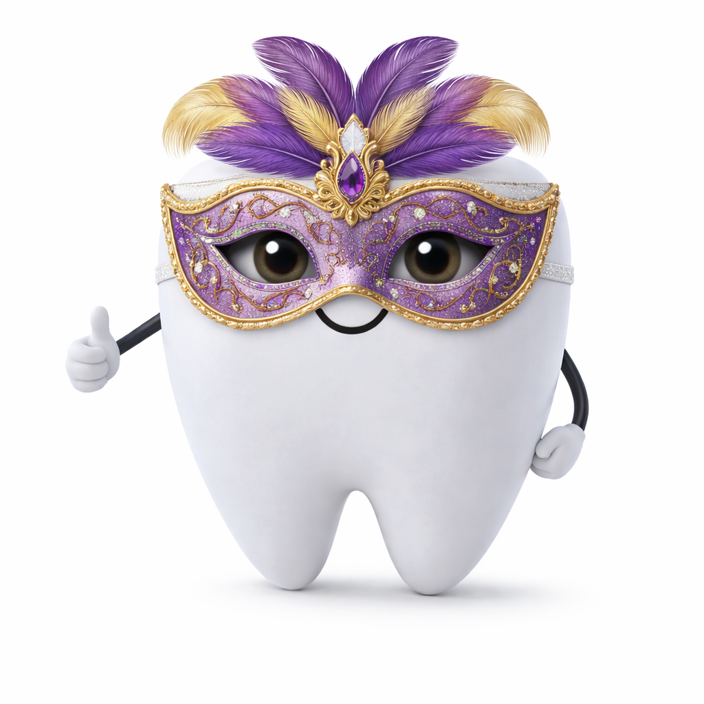 Teeth veneer icon — Happy tooth